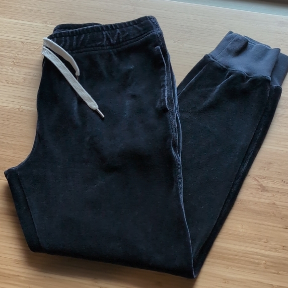 Todd Snyder Velour Joggers_Navy